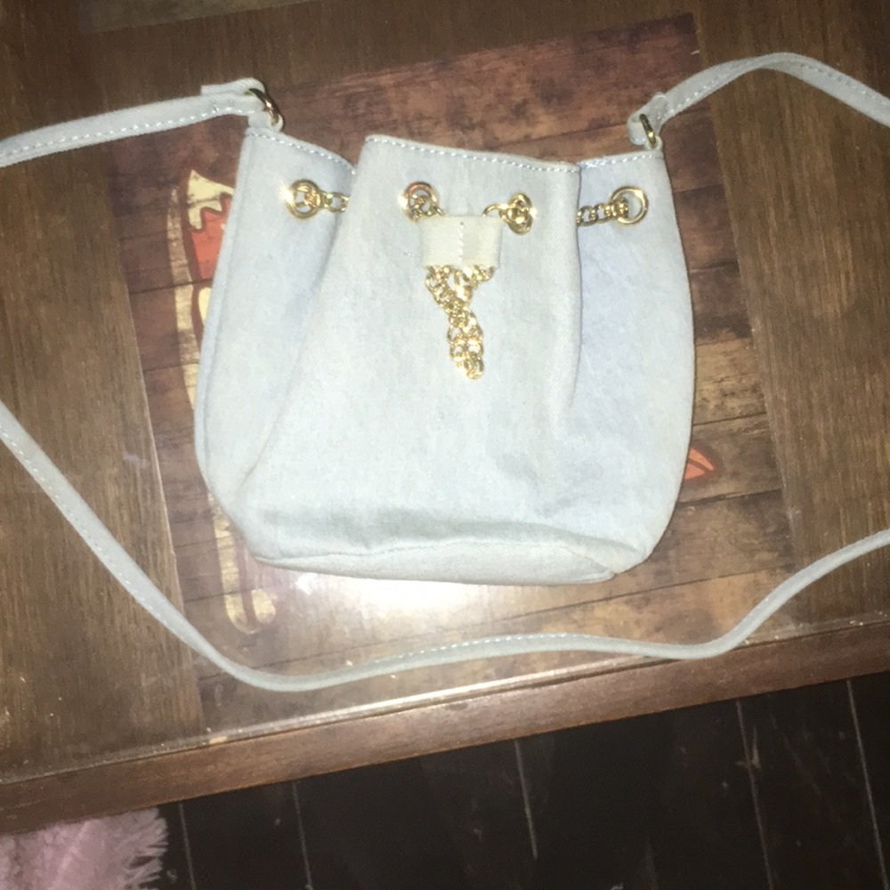 Light blue purse